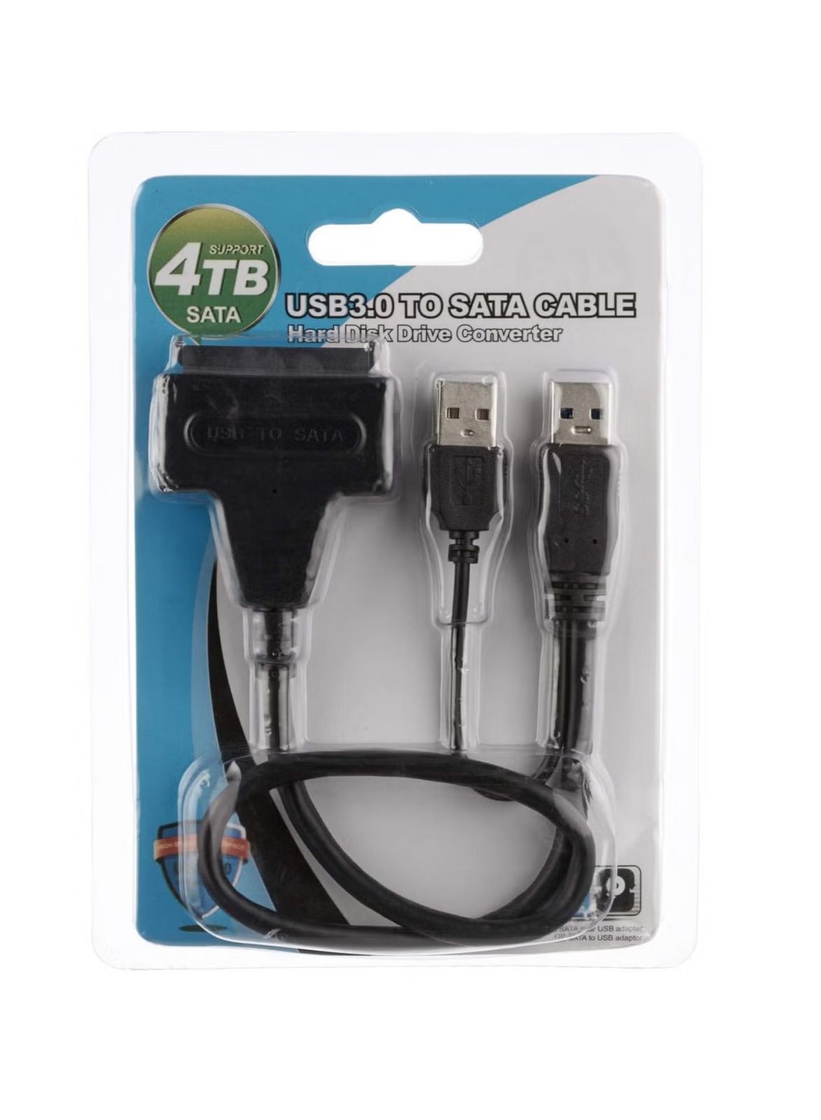 USB 3.0 to SATA Cable with Enclosure 2.5″
