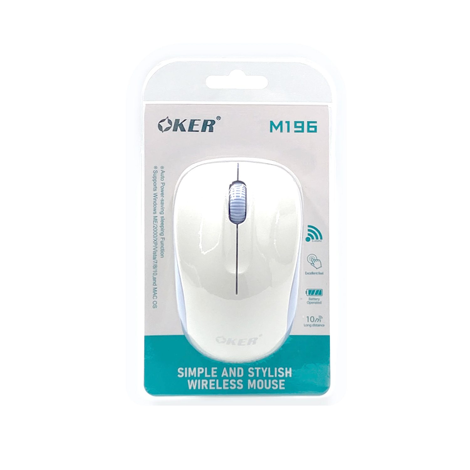 Oker M196 Simple & Stylish Wireless Mouse